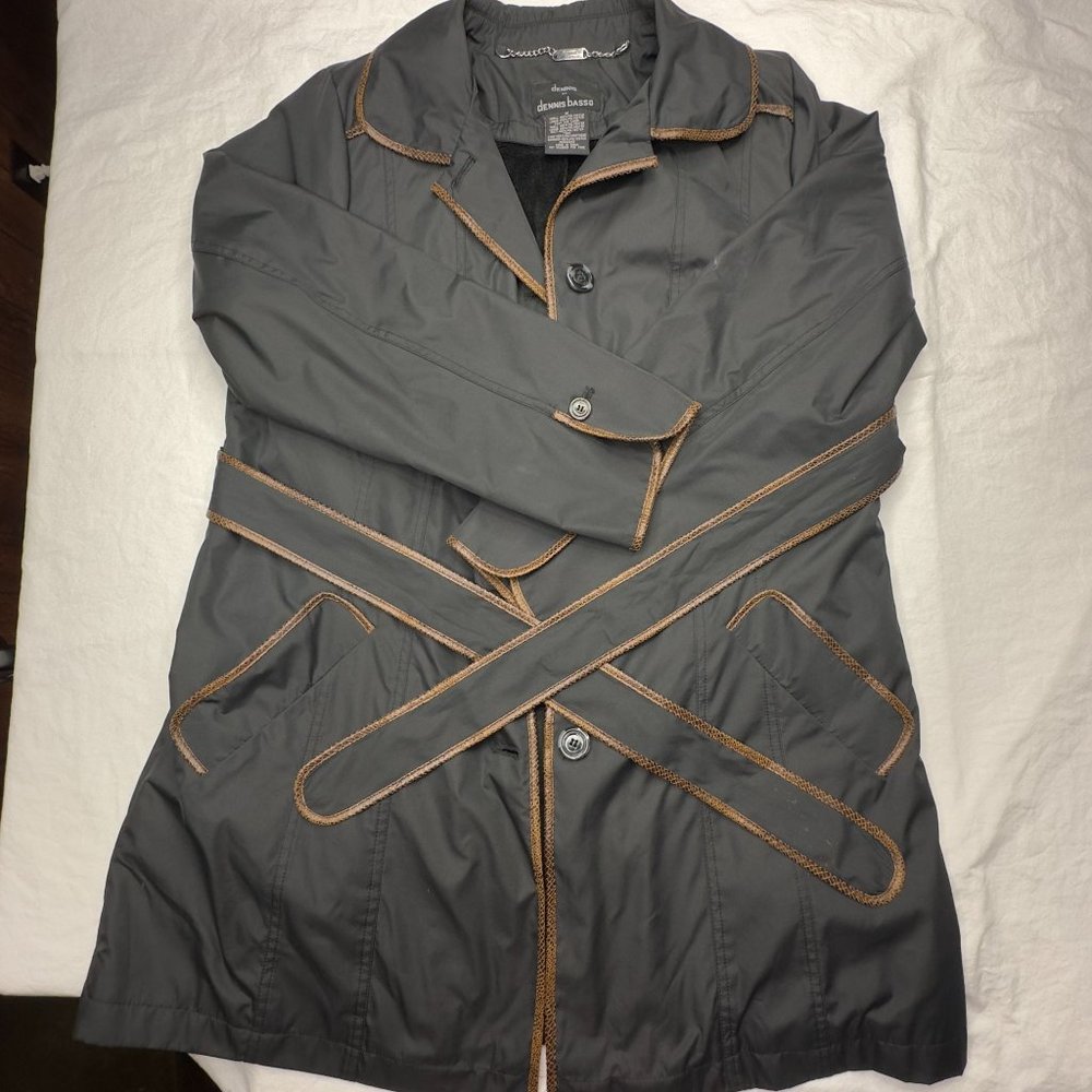 Dennis by Dennis Basso Woman's Jacket Size Medium‎ Black